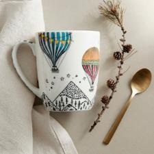 Caneca Mug em Porcelana Egan Italy Giramondo Mountain 420ml: Estilo para seu Caf�