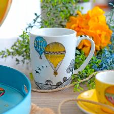 Caneca Mug em Porcelana Egan Italy Giramondo Campagna Hills 420ml: Estilo para seu Caf�