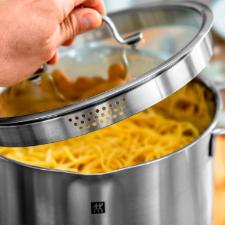 Jogo de Panelas Inox Zwilling Trueflow 4 Pe�as + Kit Utens�lios: Alta Performance