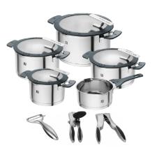 Jogo de Panelas Inox Zwilling Simplify 5 Pe�as + Kit Utens�lios: Inova��o na Cozinha