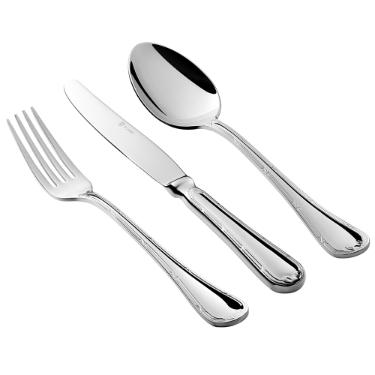 Faqueiro em A�o Inox St. James Croise 130 Pe�as: Eleg�ncia Completa na Sua Mesa