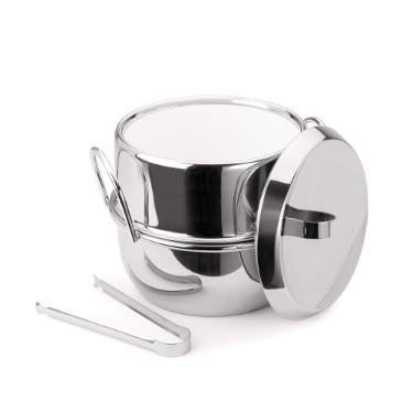 Balde T�rmico para Gelo Forma 2,5 Litros A�o Inox com Pin�a Bar Profissional Resistente