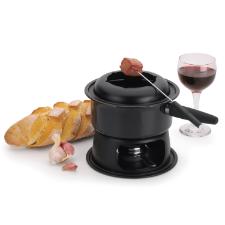 Aparelho de Fondue Forma Lugano 11 Pe�as com panela preta: Momentos de sabor e aconchego