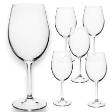 Jogo de 6 ta�as para �gua e vinho Bohemia Gastro 580ml: Eleg�ncia cl�ssica