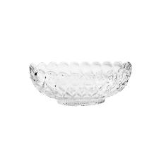 Centro de mesa em cristal Wolff Angel 28x11,5cm incolor