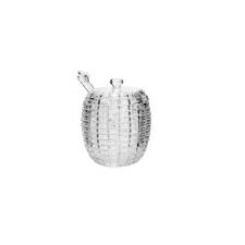 Meleira em cristal com pegador e tampa Lyor Bee 210ml.