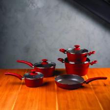 CONJUNTO DE PANELAS 5PC CAMIN COM INDU��O BRINOX