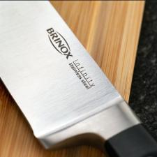 Faca do chef em inox Brinox Infinity 33,5cm.