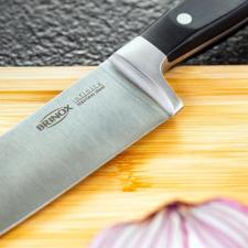 Faca do chef em inox Brinox Infinity 33,5cm.