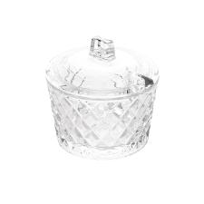 A�ucareiro em cristal Lyor Diamante 10x10cm.