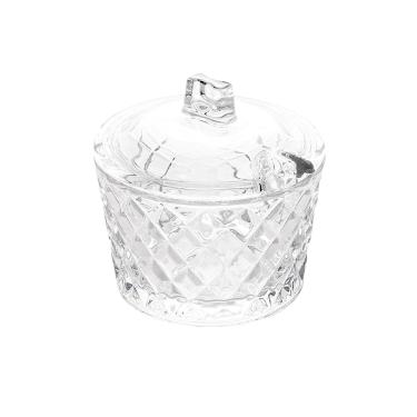 A�ucareiro em cristal Lyor Diamante 10x10cm.