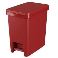 Lixeira em polipropileno Coza Single 15 litros vermelha.
