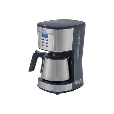 Cafeteira com jarra em a�o inox Black+Decker 1,25 litro 127v.