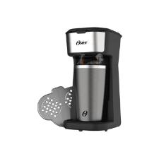 Cafeteira em inox 2 em 1 com copo t�rmico Oster 2Day 220v.