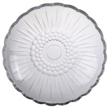 Centro de mesa em cristal ecol�gico L'Hermitage Glasgow 32,7x7cm.