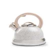 Chaleira em alum�nio com apito Brinox Roma 2,7 litros vanilla