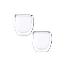 Jogo de copos parede dupla em vidro Maxwell & Williams Blend 250ml 2 pe�as.