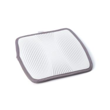Tapete multiuso clean quadrado em silicone Hudson 20x20cm branco.