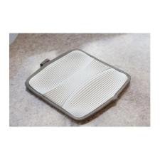 Tapete multiuso clean quadrado em silicone Hudson 20x20cm branco.