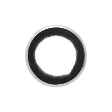 Jogo para vinho em a�o inox com caixa Wolff 5 pe�as.