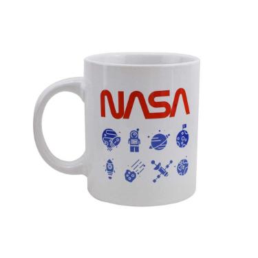 Caneca em cer�mica Nasa Icons 320ml 9,5cm.