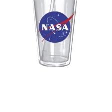 Copo parede dupla com canudo em pl�stico Nasa Mars 2020 500ml.