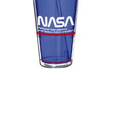 Copo parede dupla com canudo em pl�stico Nasa Desenho T�cnico 500ml.