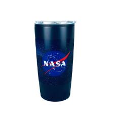 Copo t�rmico em inox e pl�stico Nasa Galaxy 535ml 17,5cm.