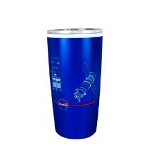Copo t�rmico em inox e pl�stico Nasa Desenho T�cnico 535ml 17,5cm.