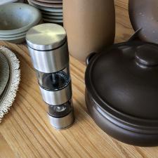 Moedor de sal e pimenta L'Hermitage Mill 2 em 1 21x5,6cm.