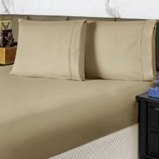 Jogo de Cama King 3 Pe�as Ponto Life Eco Caqui 193 X 198 cm