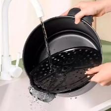 Fritadeira El�trica Airfryer Digital Redonda 6,8 Litros 1500w Cor Branco 220v.