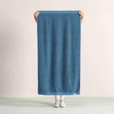 Toalha Banh�o Fio Penteado Karsten Unika Imperial Azul - 86 x 150 cm