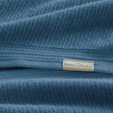 Toalha Banh�o Fio Penteado Karsten Unika Imperial Azul - 86 x 150 cm