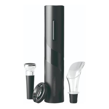 Saca Rolha El�trico com Acess�rios Mimo Style 4 pe�as