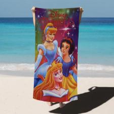 Toalha  Infantil  para Banho Princesas 70 cm x 1,40 cm