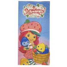 Toalha  Infantil  para Banho Moranguinho 70 cm x 1,40 cm