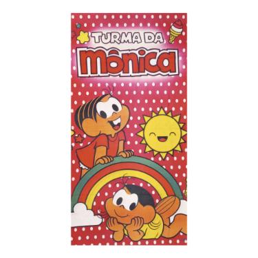 Toalha  Infantil  para Banho M�nica 70 cm x 1,40 cm