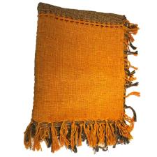 Manta Decorativa Laranja Xale King 150 X 150 CM