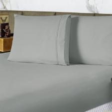 Jogo de Cama King 3 Pe�as Ponto Life Eco Cinza 193 X 198 cm