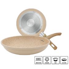 Frigideira Revestimento Nanocer�mico Granito Creme 20cm - Lehavi