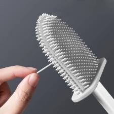 Escova Sanit�ria de Silicone para Banheiro Dolce Home Limpeza Eficiente e Higi�nica