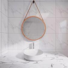 Espelho decorativo com al�a Riohome Modernatta 32cm Ros�