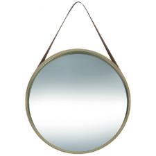 Espelho decorativo com al�a Riohome Modernatta 32cm Dourada