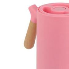 Garrafa T�rmica em vidro Unik Living Tulipa 1Litro Cerejeira