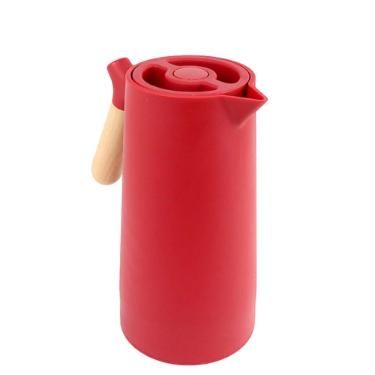 Garrafa T�rmica em Vidro Unik Living Tulipa 1L Rubi