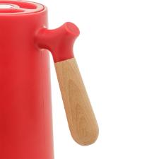 Garrafa T�rmica em Vidro Unik Living Tulipa 1L Rubi