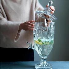 Suqueira em Vidro Em Casa Tem Diamond  2L