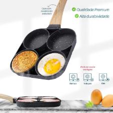 Frigideira em Chapa 4 em 1 Antiaderente Dolce Home