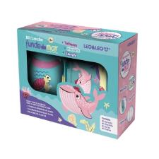 Kit Lanche fundo do Mar Leo&Leo 4 p�s